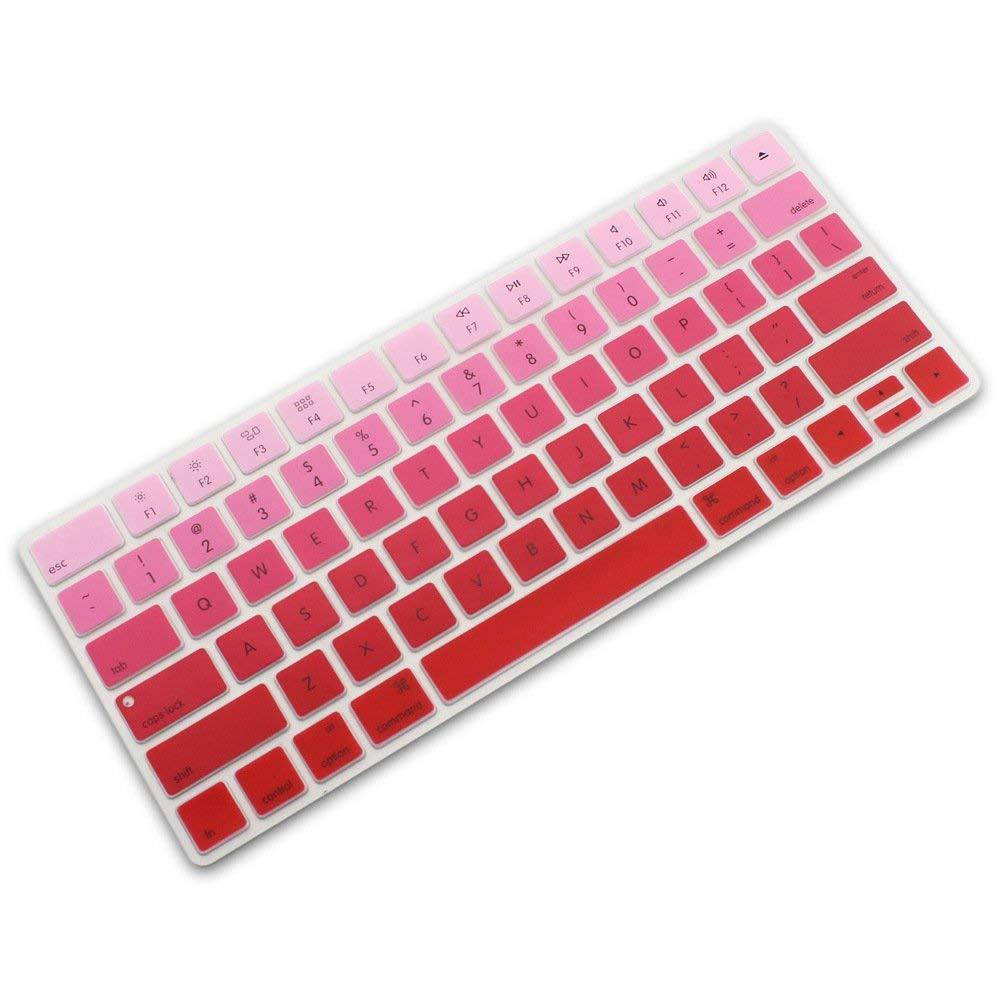 All-inside Ombre Red Cover for Apple Magic Keyboard (MLA22LL/A) with US Layout
