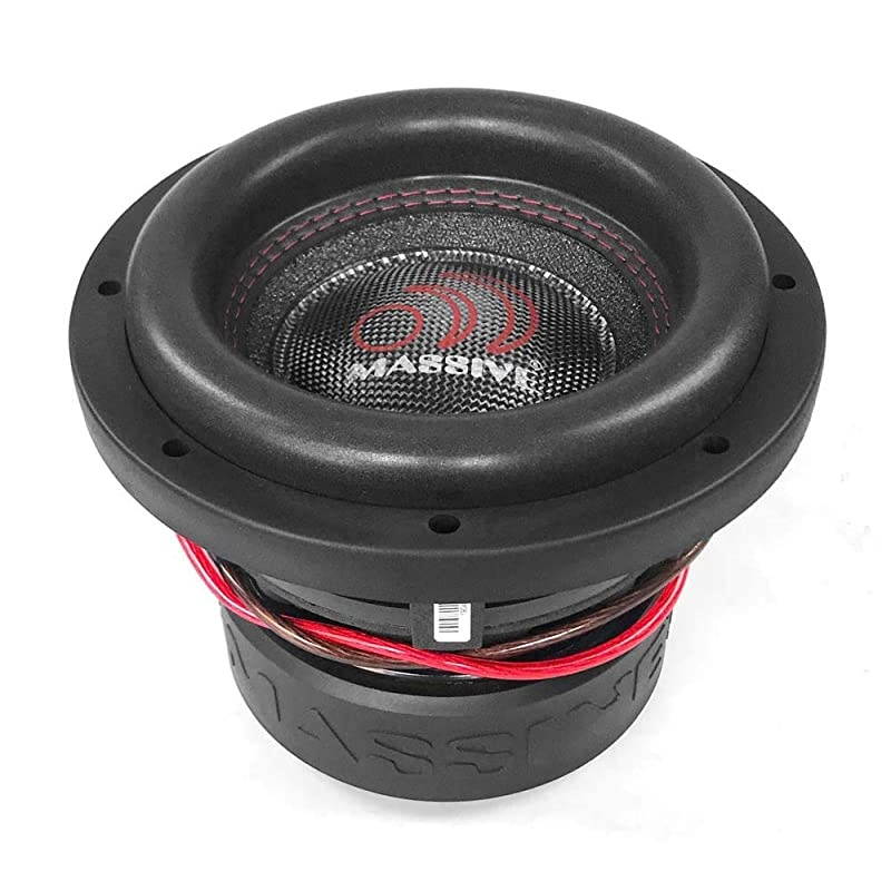 Car Subwoofer by  HippoXL64 - SPL Extreme Bass Woofer - 6.5 Inch Car Audio 300 Watt HippoXL Series Competition Subwoofer, Dual 4 Ohm, 2 Inch Voice Coil. Sold Individually
