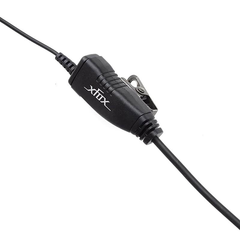 Swivel Earpiece with Microphone and PTT Replaces RLN6423 HKLN4604 HKLN4604A Headset For Motorola Radio GP88S GP300 GP68 GP2000 GP88 GP3188 CP040 CP1200 A8 A6 A10 A12