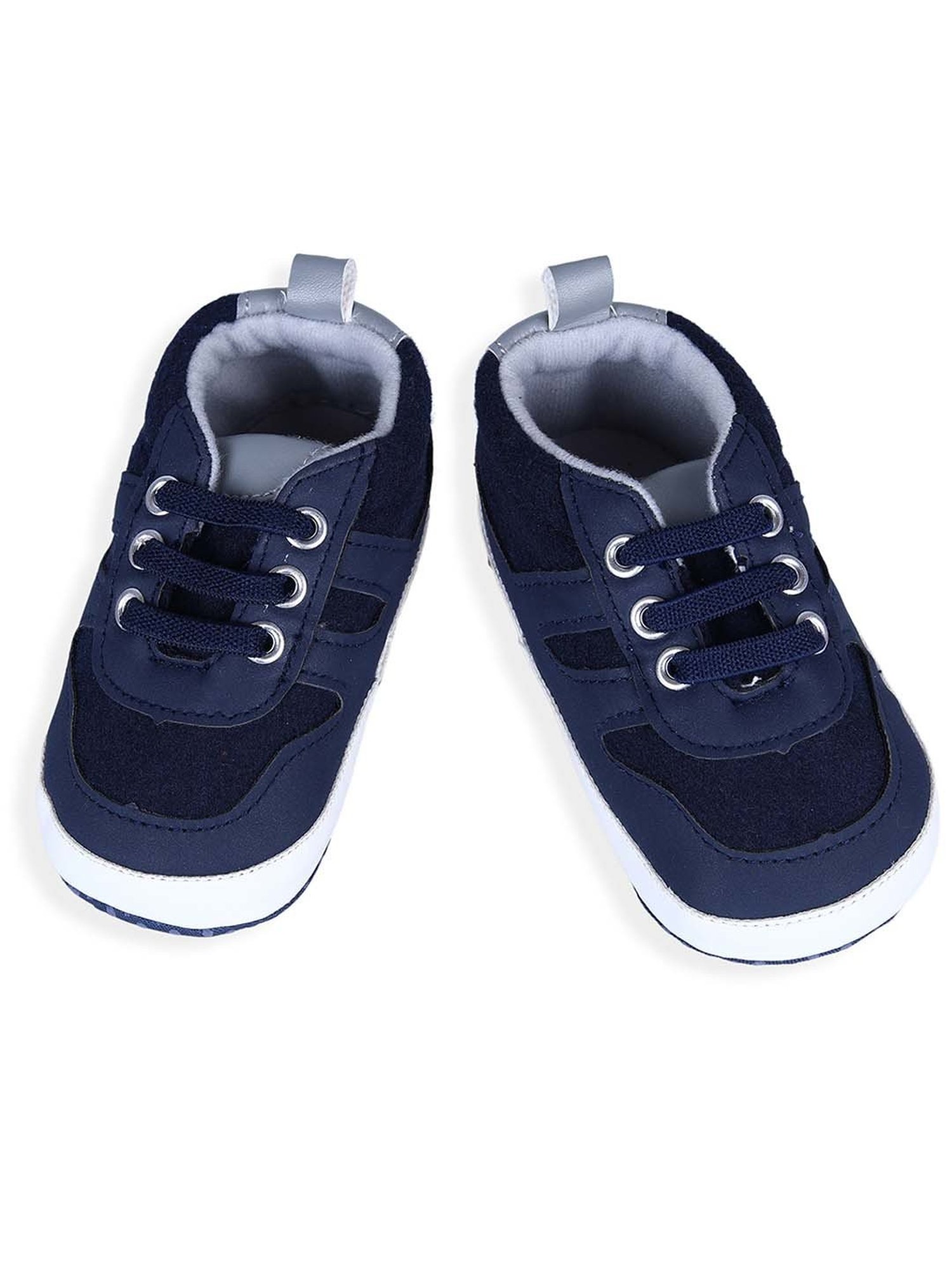 Baby Moo Kids Blue Casual Booties