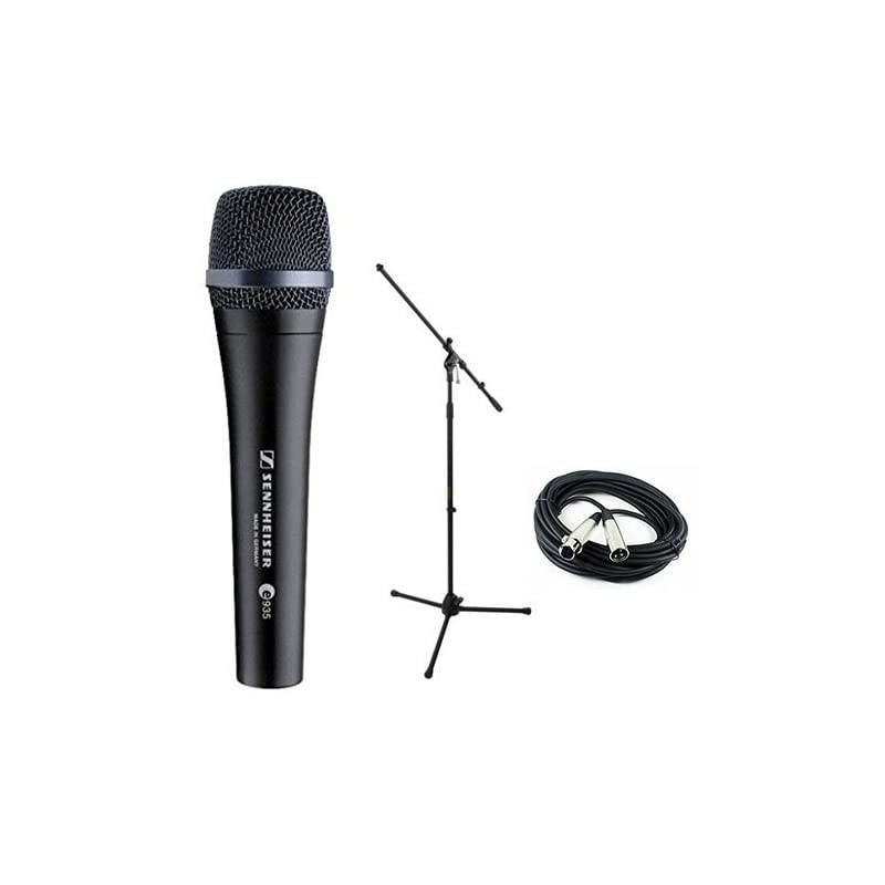 E935 Dynamic Handheld Vocal Mic with Stand & Cable Performance Kit