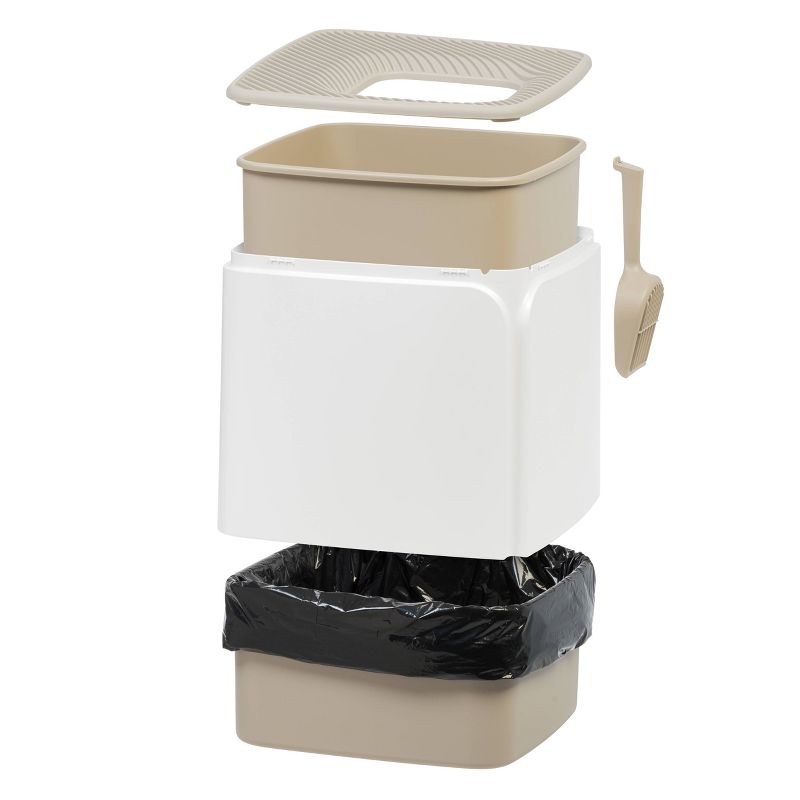 IRIS Premium Top Entry Cat Litter Box