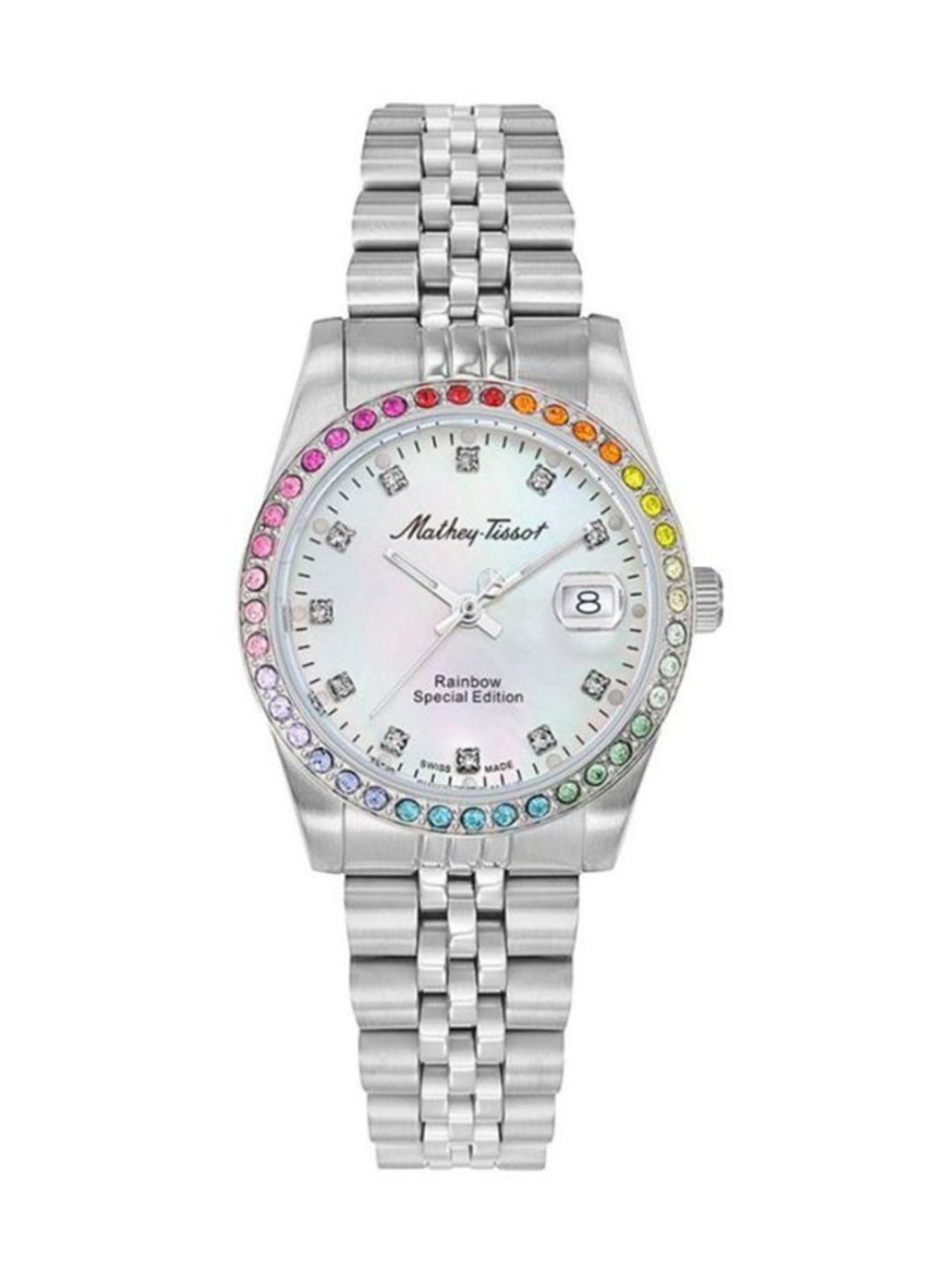 Mathey Tissot D809AQI Mathy Rainbow Analog Watch for Women