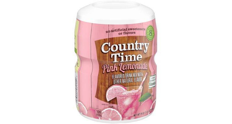 Country Time Pink Lemonade Drink Mix - 19oz Canister