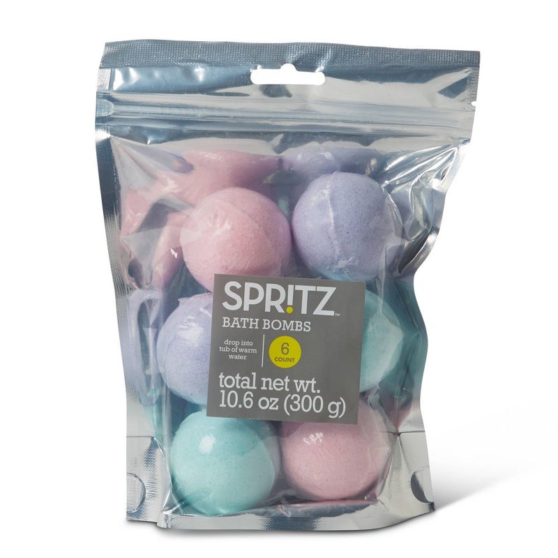 6ct Bath Bomb Set - Spritz™