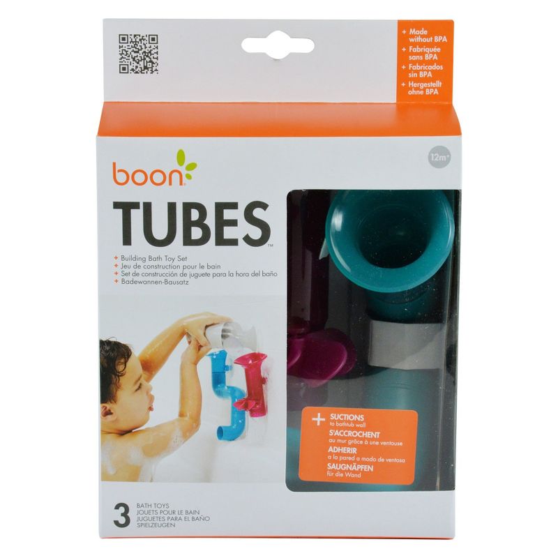 Boon Tubes Bath Toy - 3ct