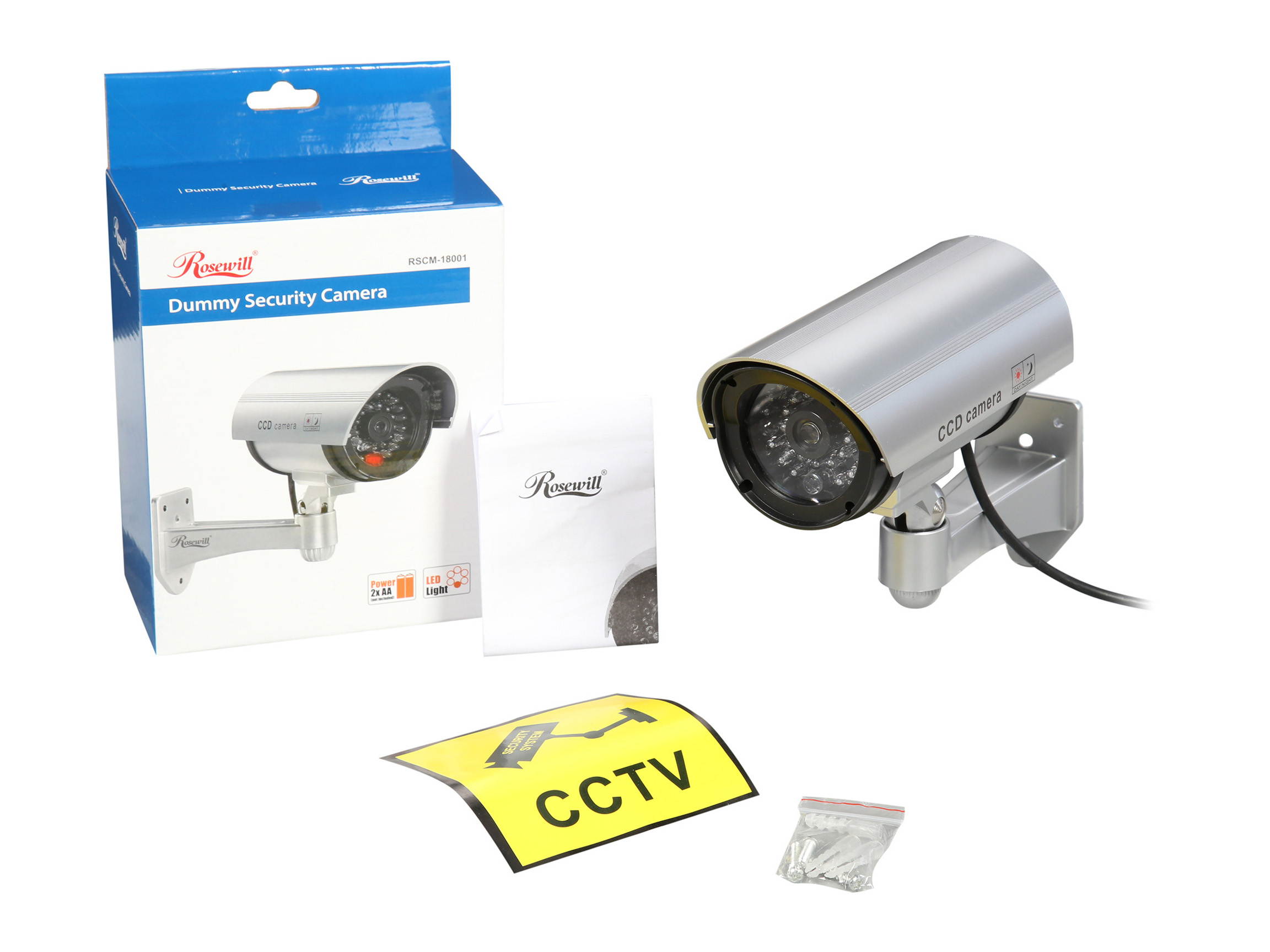 Rosewill Fake Security Surveillance CCTV Dummy Camera