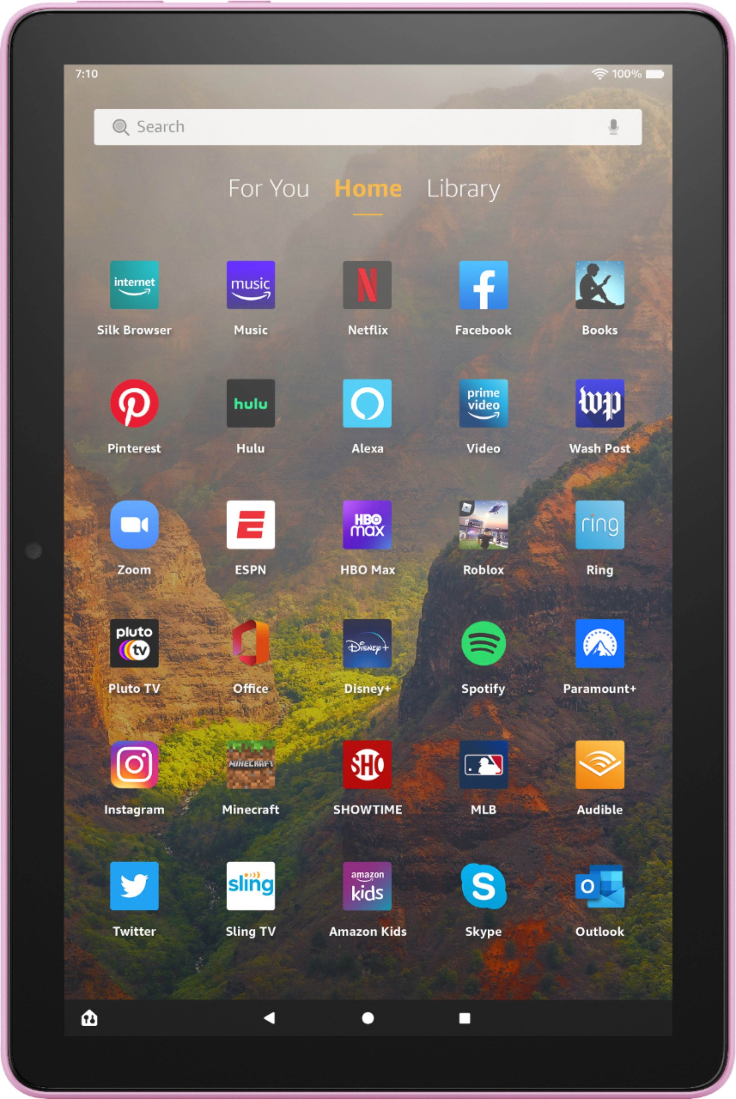 - All-New Fire HD 10 &ndash; 10.1&rdquo; &ndash; Tablet &ndash; 64 GB - Lavender (B08BX81SLK)