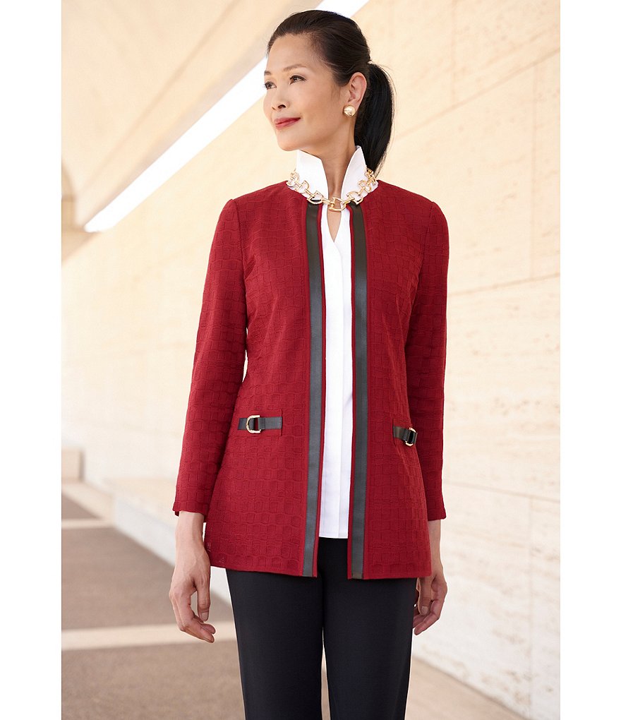 Eva Varro Solid Knit Jersey Banded Hem Pull-On Harem Pants