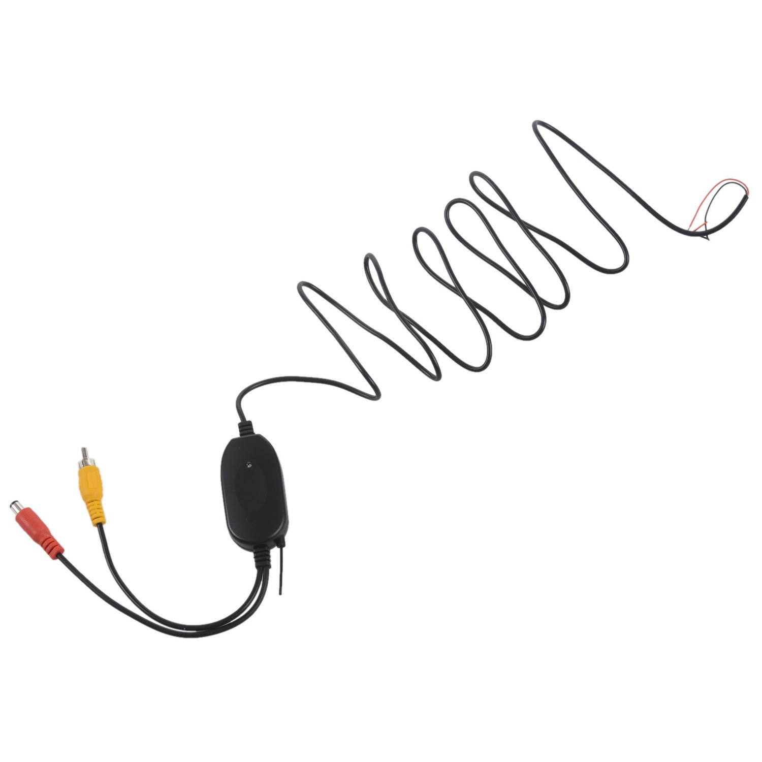 2.4GHZ RCA Wireless Video Transmitter Receiver Kit Set for Car Rearview Backup Camera Monitor DVD Player GPS