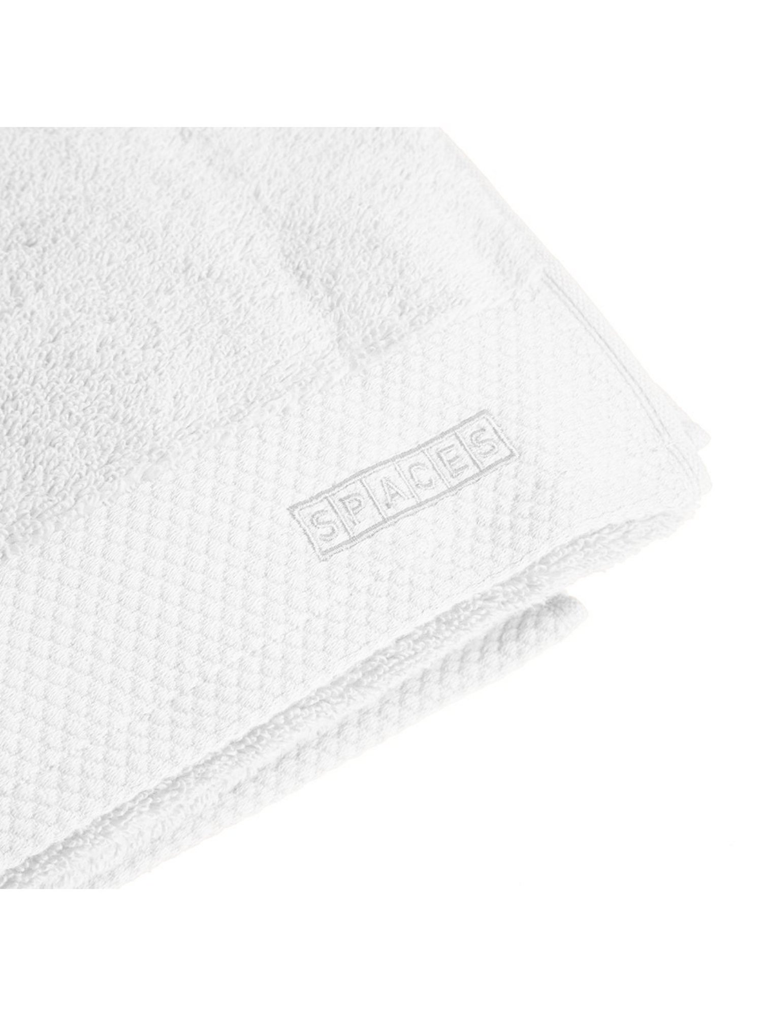 Spaces Luxury Egyption White 670 GSM Cotton Bath Towel
