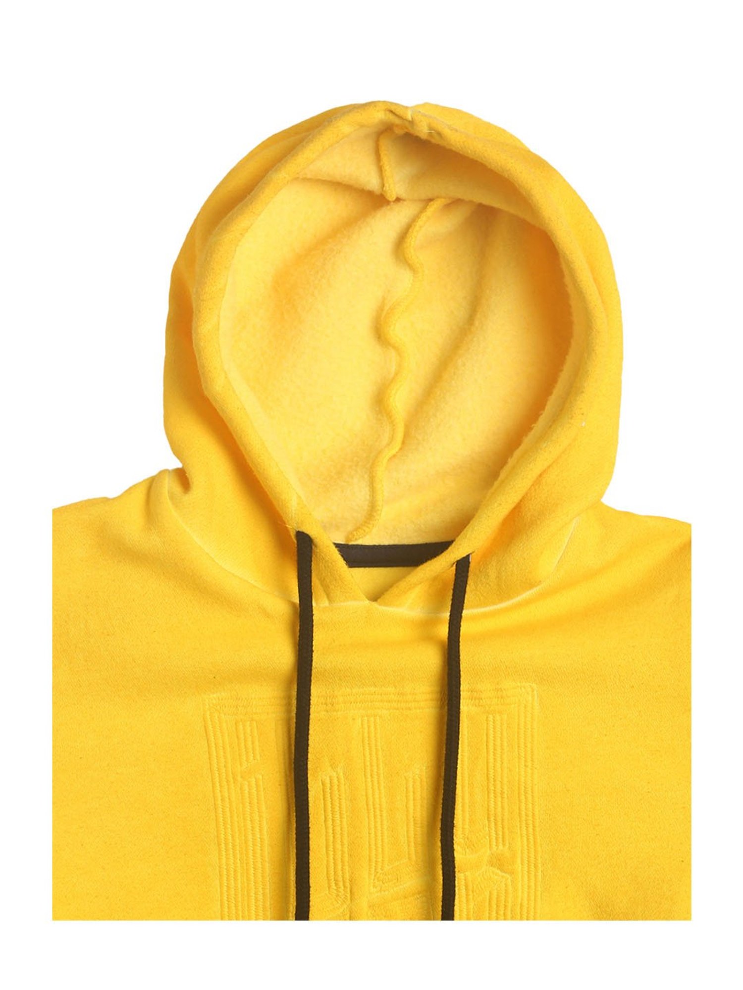Tales & Stories Kids Yellow Solid Hoodie