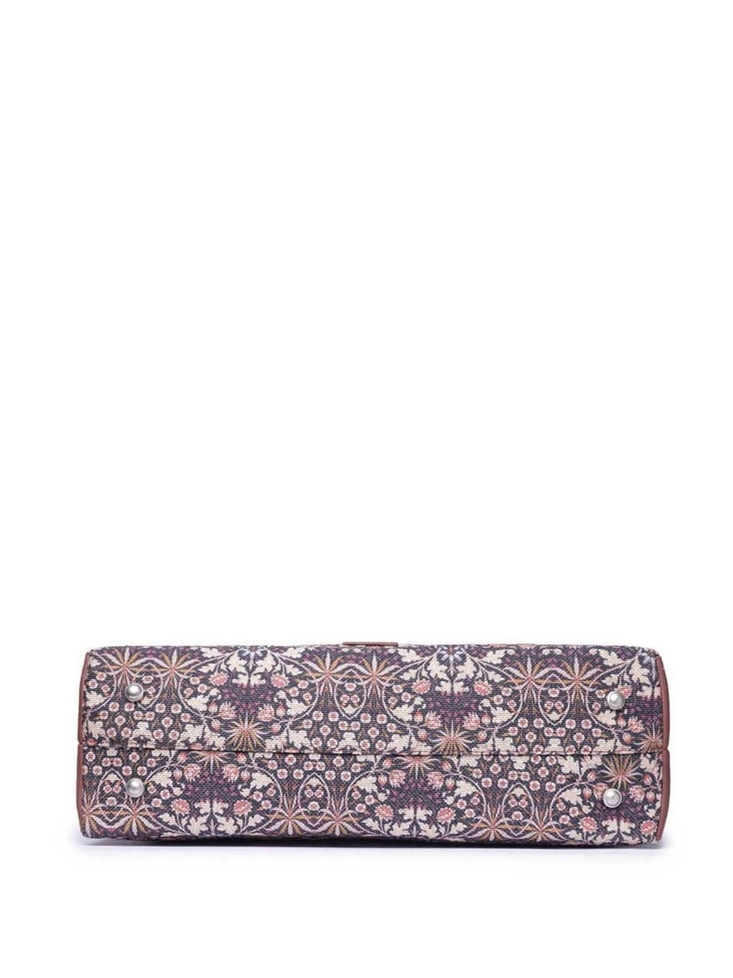 ZOUK Multicolor Printed Large Laptop Tote Handbag