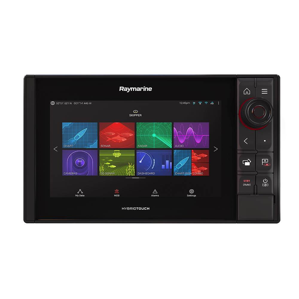Raymarine Axiom Pro 9 S with CHIRP Sonar and Navionics NAV Plus North America Chart 9 Inch High-Performance Display with CHIRP Sonar