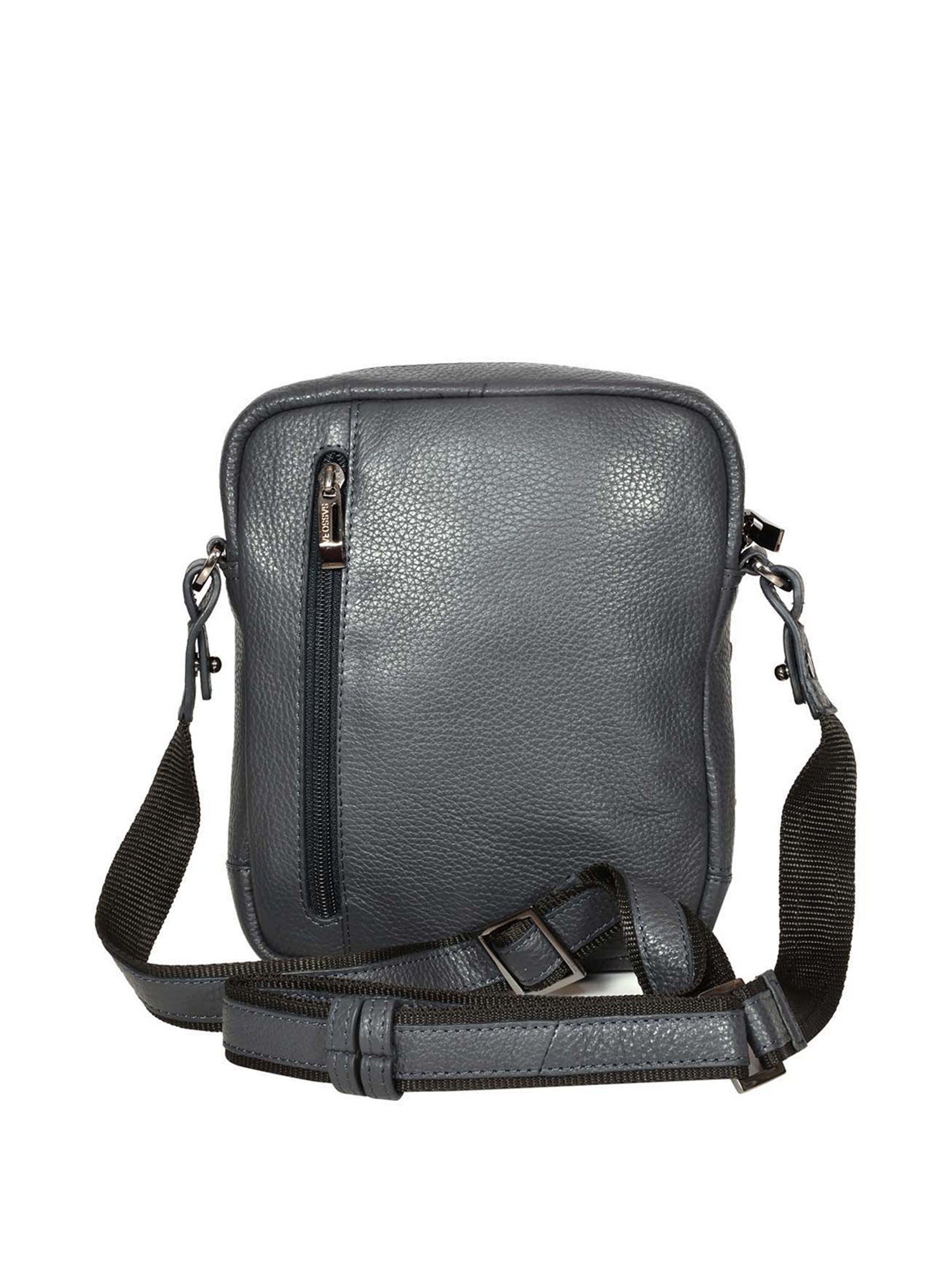 SASSORA Navy Solid Small Sling Handbag