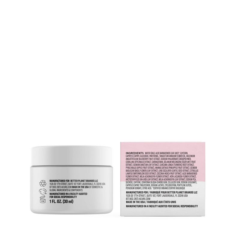 Acure Seriously Soothing Blue Tansy Jelly Mask - 1 fl oz