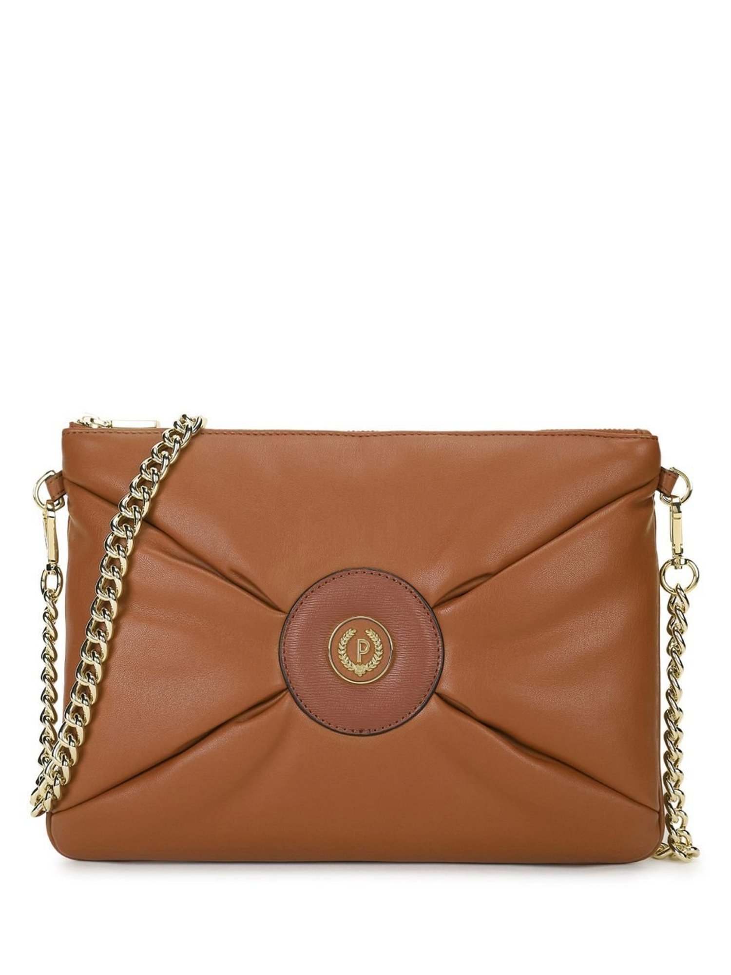 Pollini Brown Large Cross Body Bag