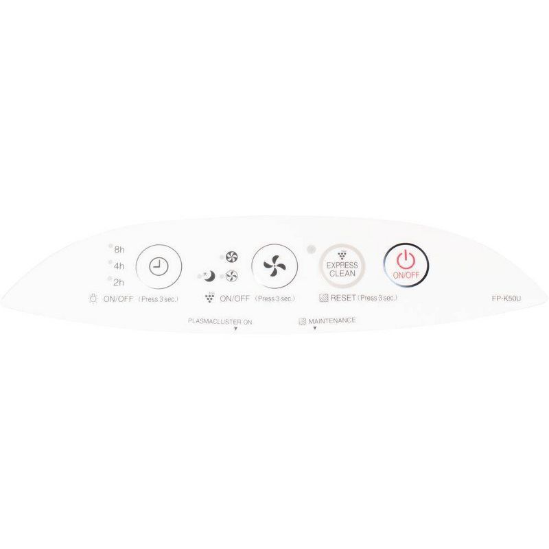 Sharp 259 sq. ft. Plasmacluster Ion Air Purifier True HEPA Rooms