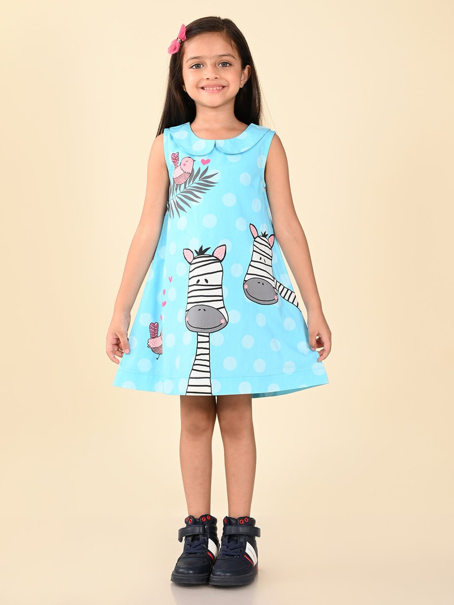 LilPicks Kids Printed   A Line Dress