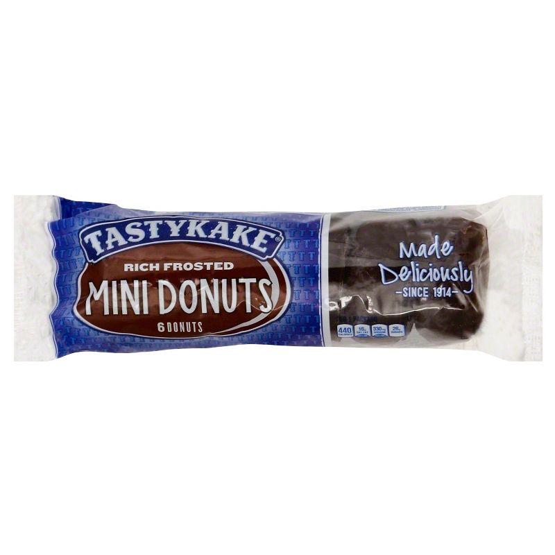 Tastykake Mini Chocolate Donuts -6 pack