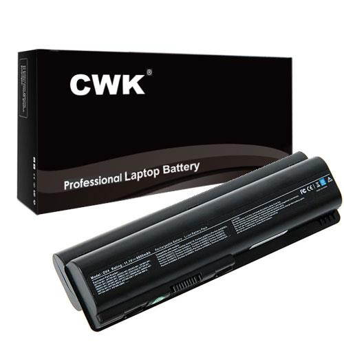 CWK 12 Cell High Capacity Laptop Notebook Battery for HP Pavilion DV6-2190US dv6325us dv6408nr dv6605us dv6630us Dv6-6000 Dv6t Dv6t-1000 Dv6t-1100 dv6633us dv6636nr dv6645 dv6645us