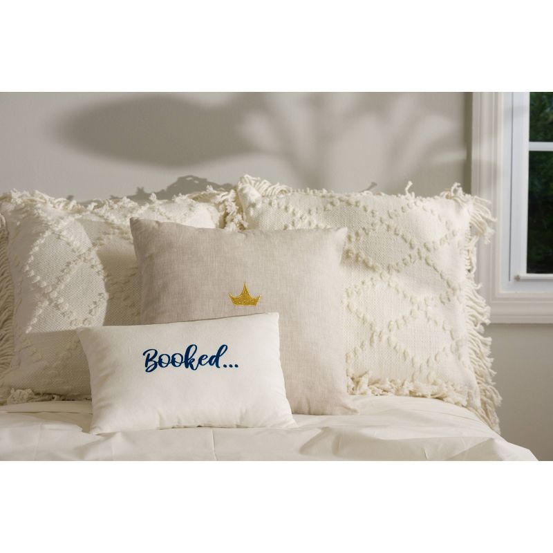 Disney Princess X POPSUGAR Belle Booked for the Weekend Decor Pillow