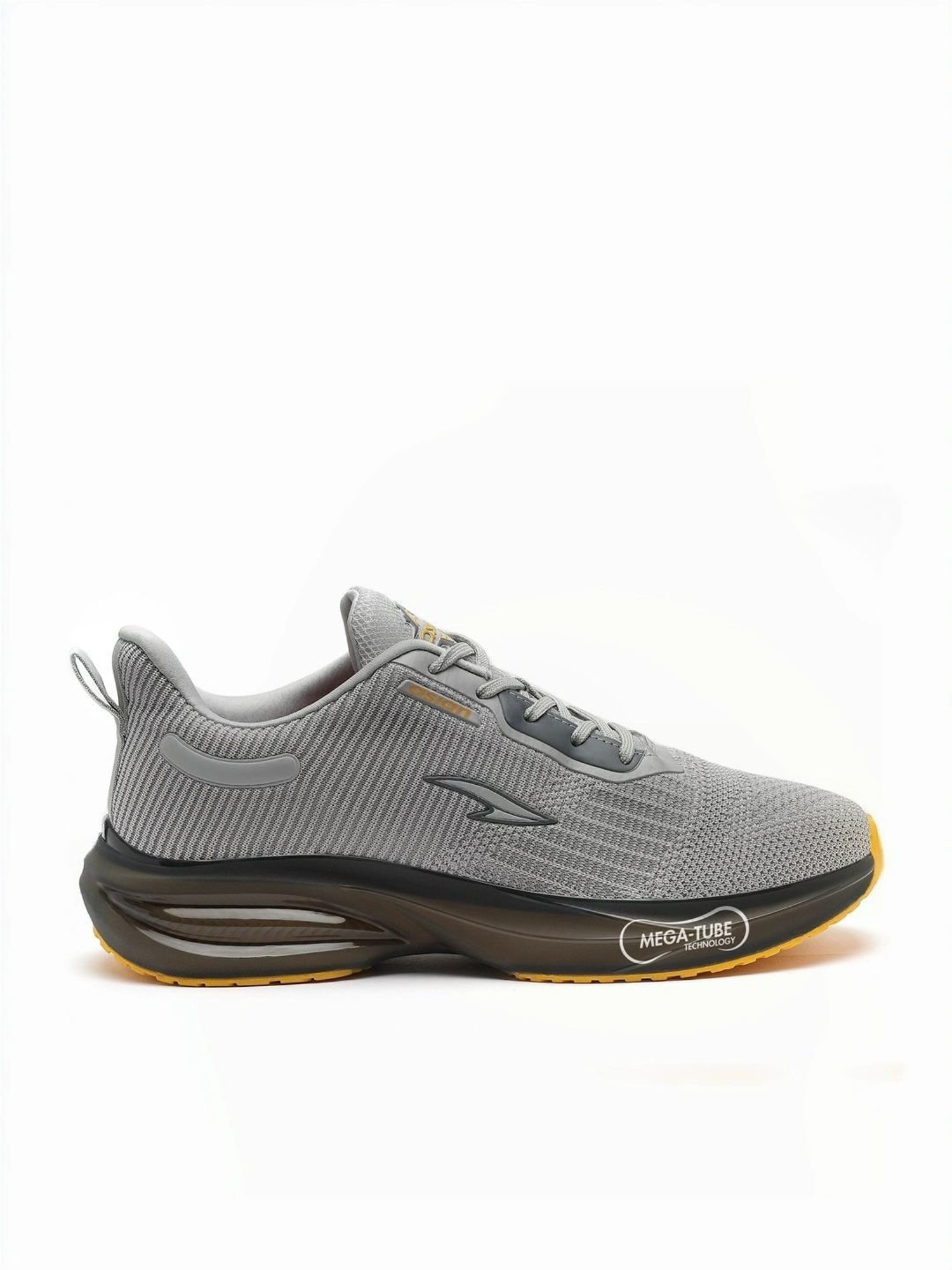 Asian Men's Grey Running Shoes