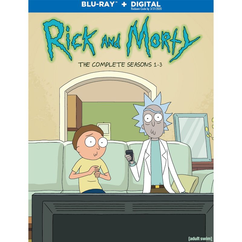 Rick And Morty: S1-3 (3Pk) (Blu-ray + Digital)