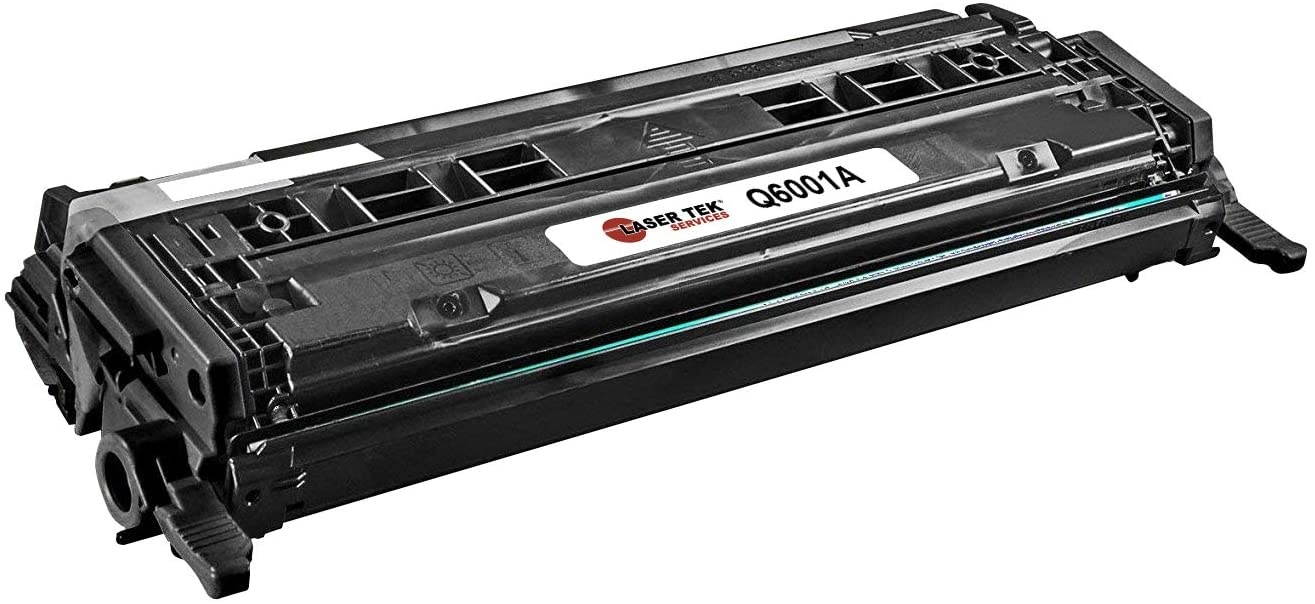Laser Tek Services Compatible HP 124A Q6000A Q6001A Q6002A Q6003A Toner Cartridge Replacement for HP Color Laserjet 1600 2600n, CM1015mfp Printers (Black, Cyan, Magenta, Yellow, 4 Pack)