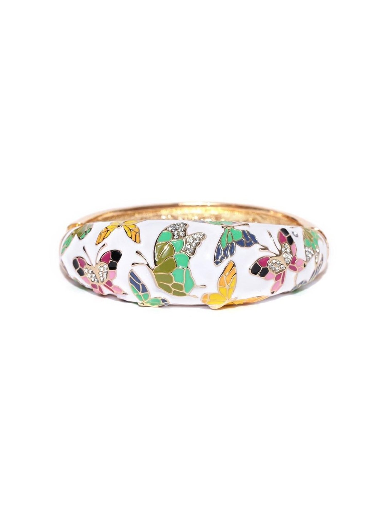 YouBella Multicoloured Gold-Plated Printed Contemporary Classic Bracelet