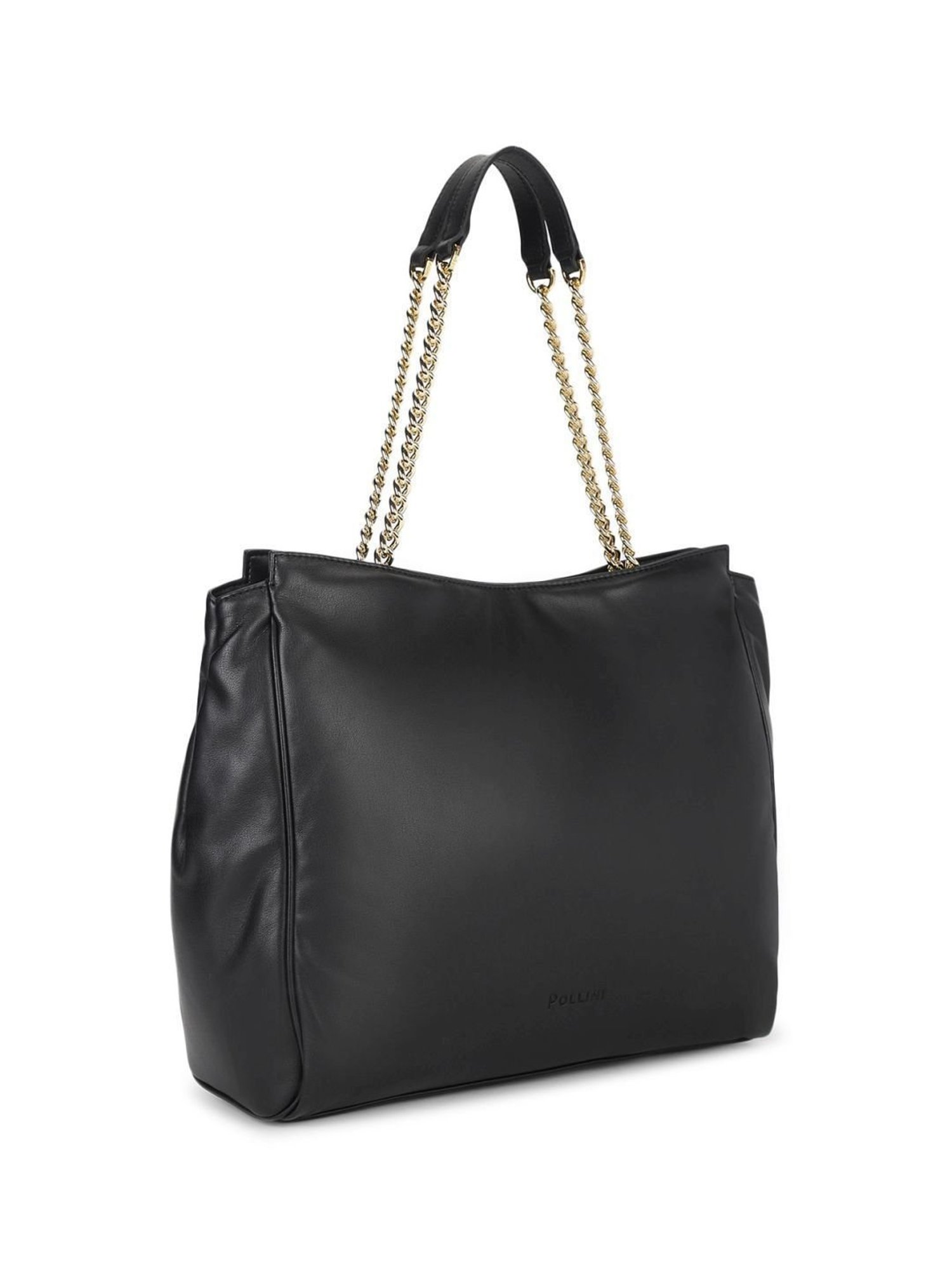 Pollini Black Large Tote