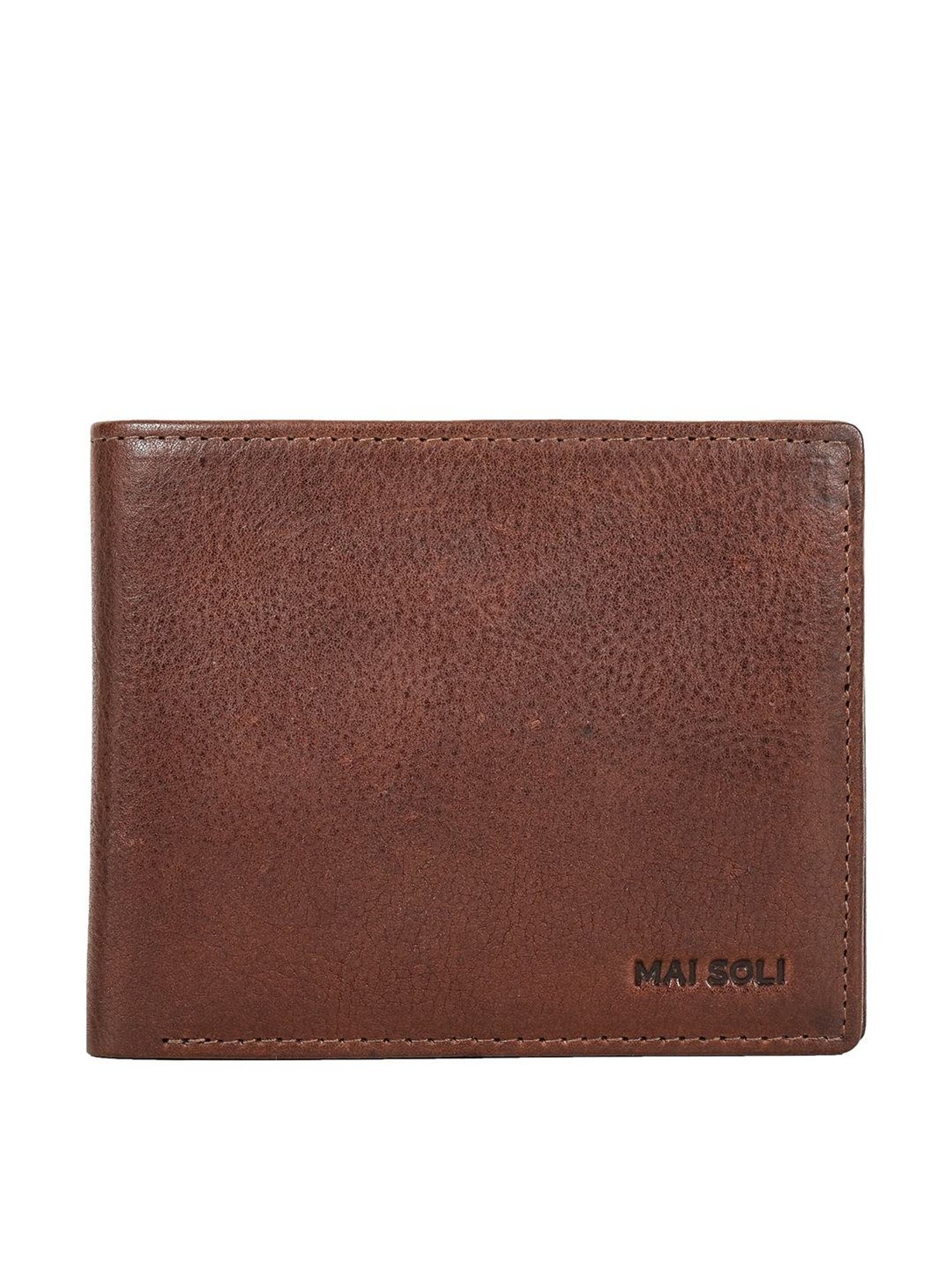 Mai Soli Vintage Leather Bi-Fold Wallet for Men