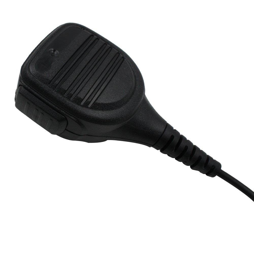 AOER Lapel Shoulder Mic for MOTOROLA HT1000 JT1000 MT2000 GP900 MTX900 MTX1000 XTS2000 MTX2500 XTS3000 XTS3500