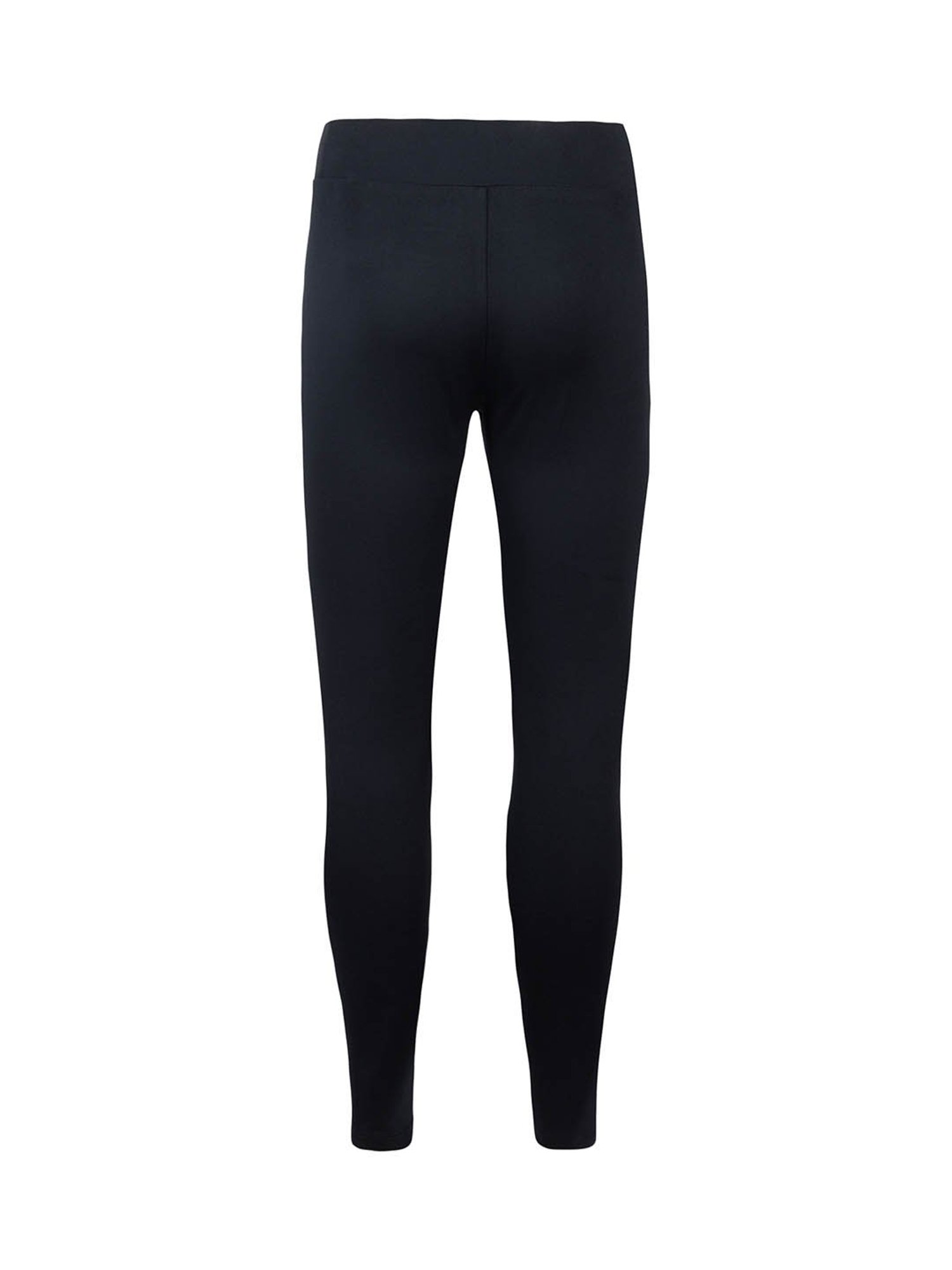 Converse Girls Black Solid Leggings