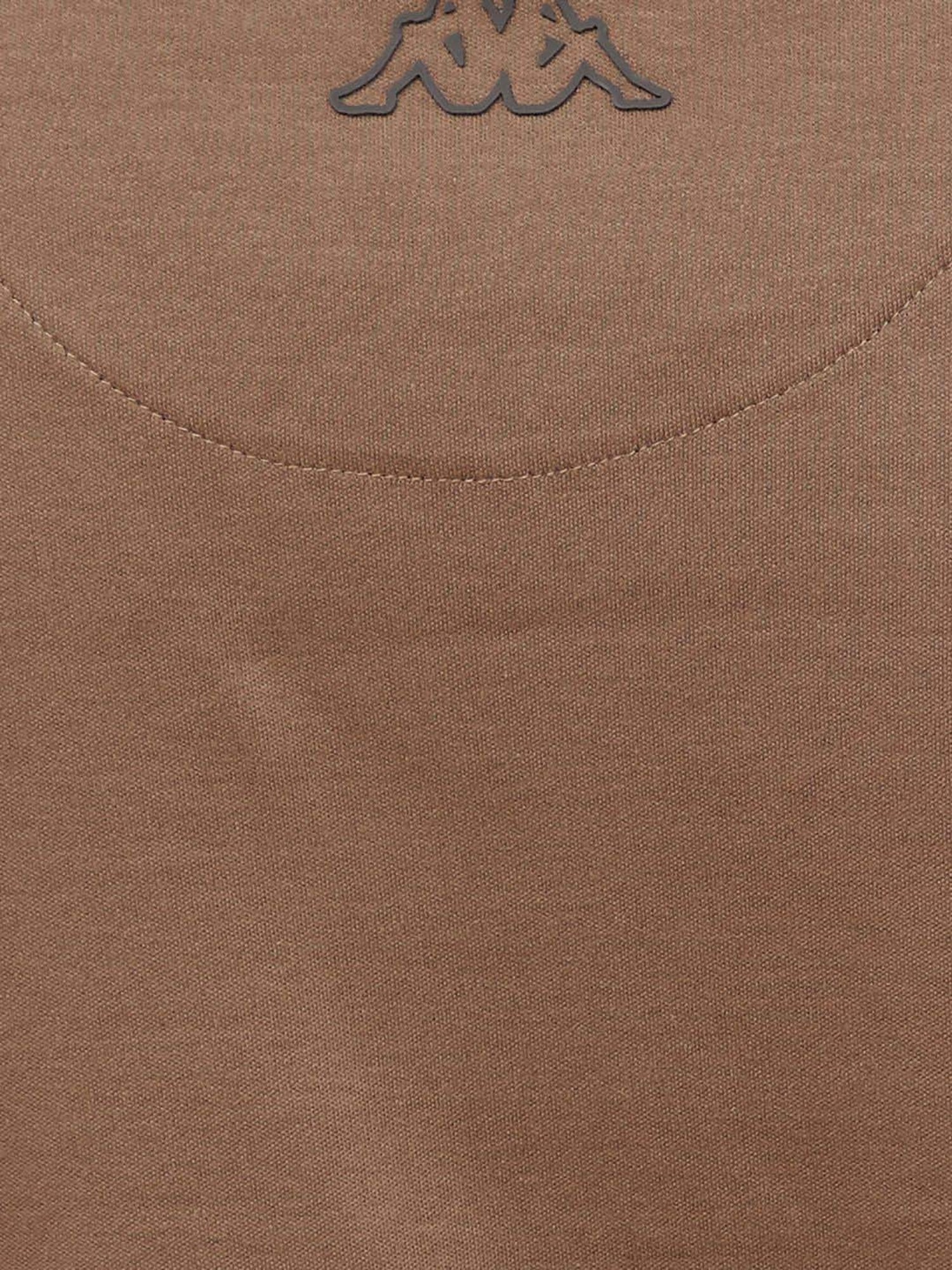KAPPA Brown Cotton Printed Sports T-Shirt