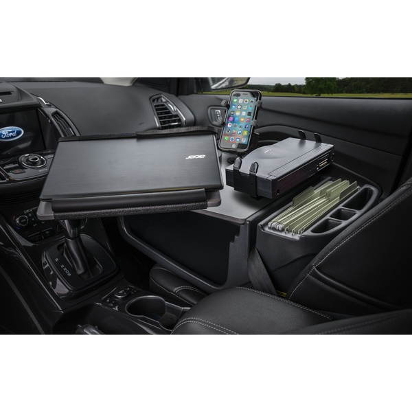 AutoExec AUE10124 Reach Front Seat Car Desk Grey Finish with Built-in 200 Watt Power Inverter, Phone Mount and Printer Stand
ReachDesk S-03 FS Printer