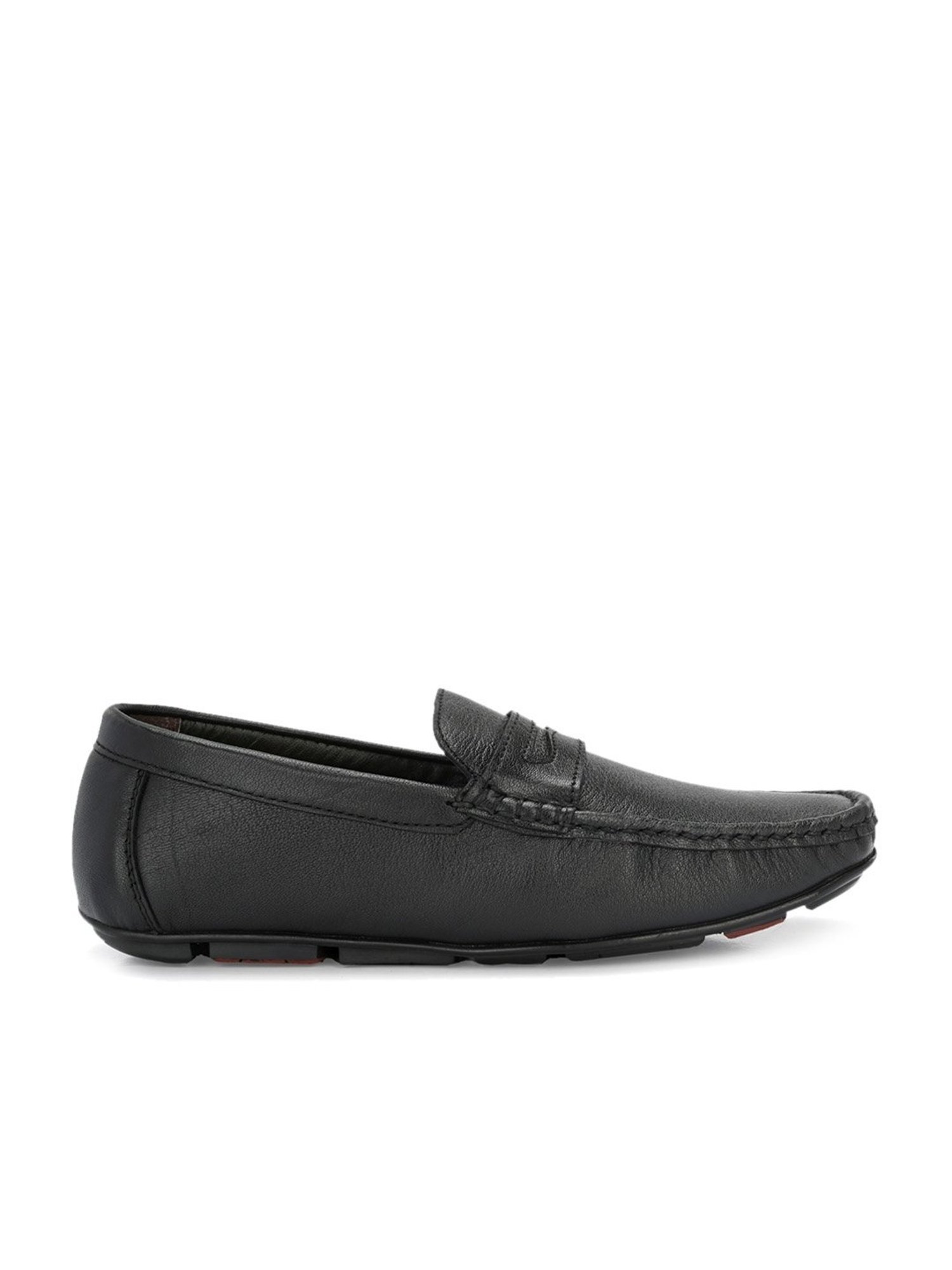 Clog London Men's Black Casual Loafers