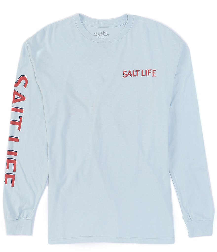 Salt Life Black Fin Long-Sleeve Tee