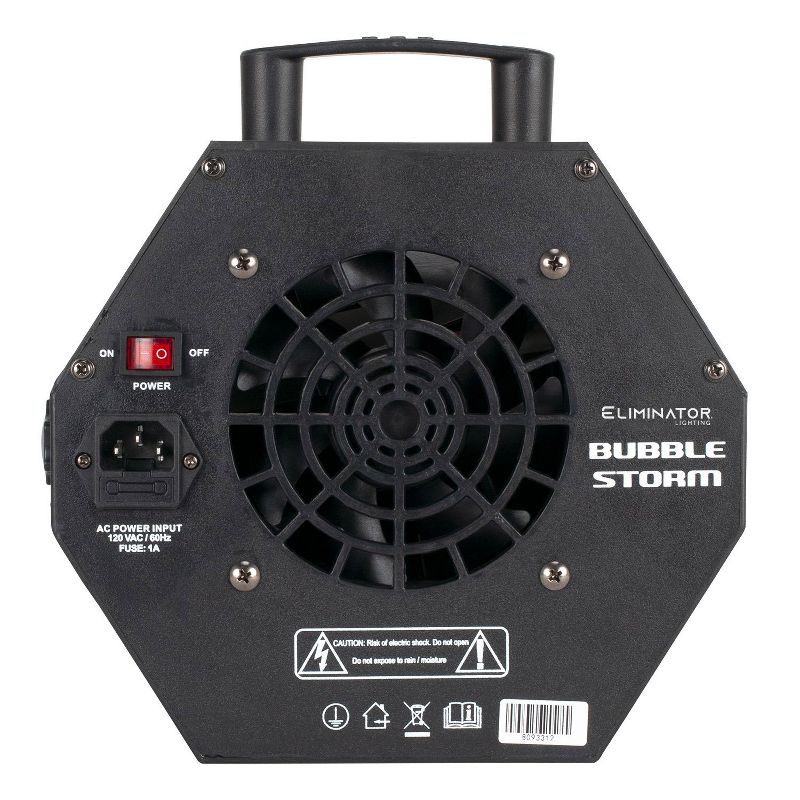 Eliminator Lighting Bubble Storm DJ Portable Electric Bubble Blower Machine (2 Pack)