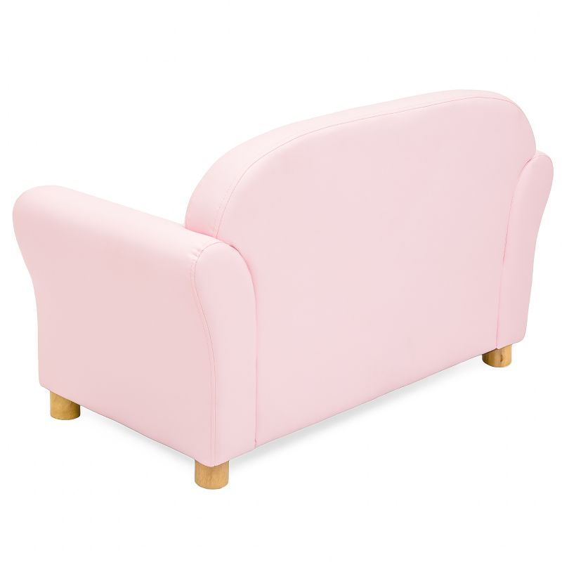 Best Choice Products 36in Upholstered Tufted Mini Sofa Couch for Kids, Toddlers, Nursery, Playrooms w/ Gem Studs