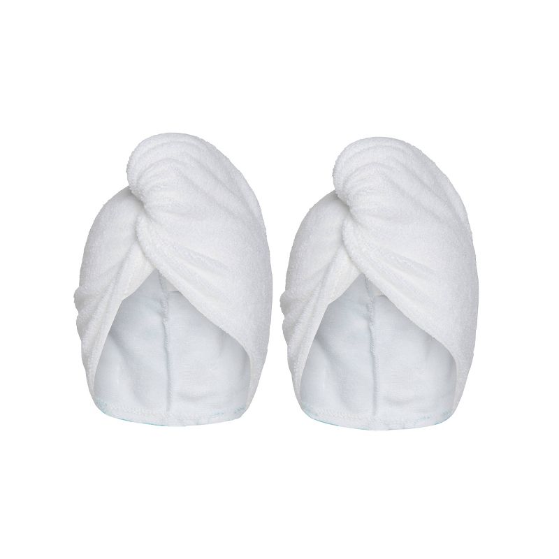 Turbie Twist Microfiber Hair Towels - 2pk