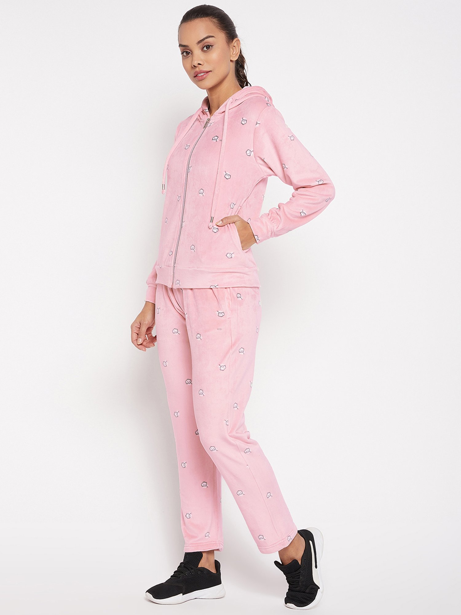Okane Peach Regular Fit Tracksuit