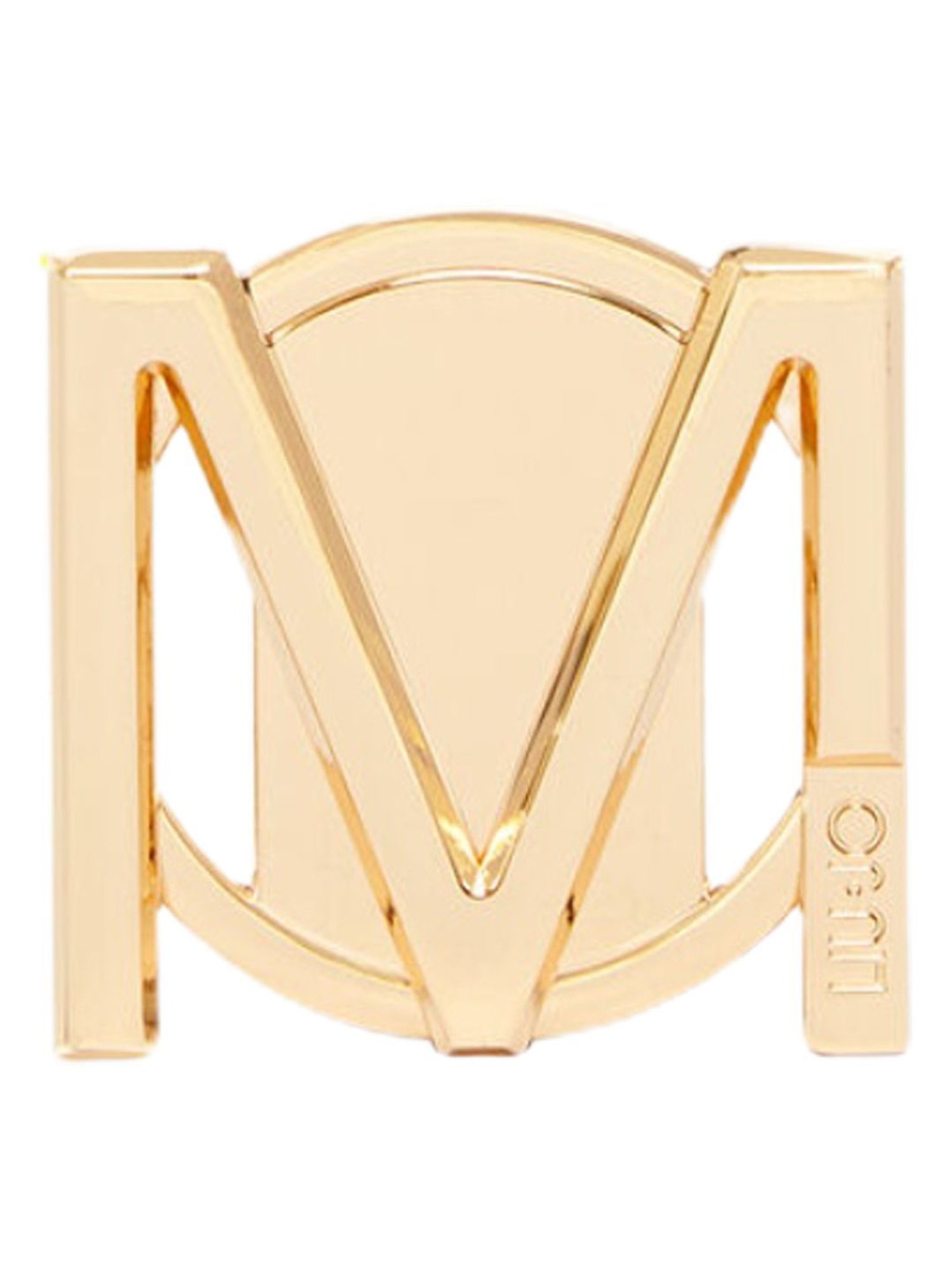 LIU JO Rose Gold Letter M Metal Plate