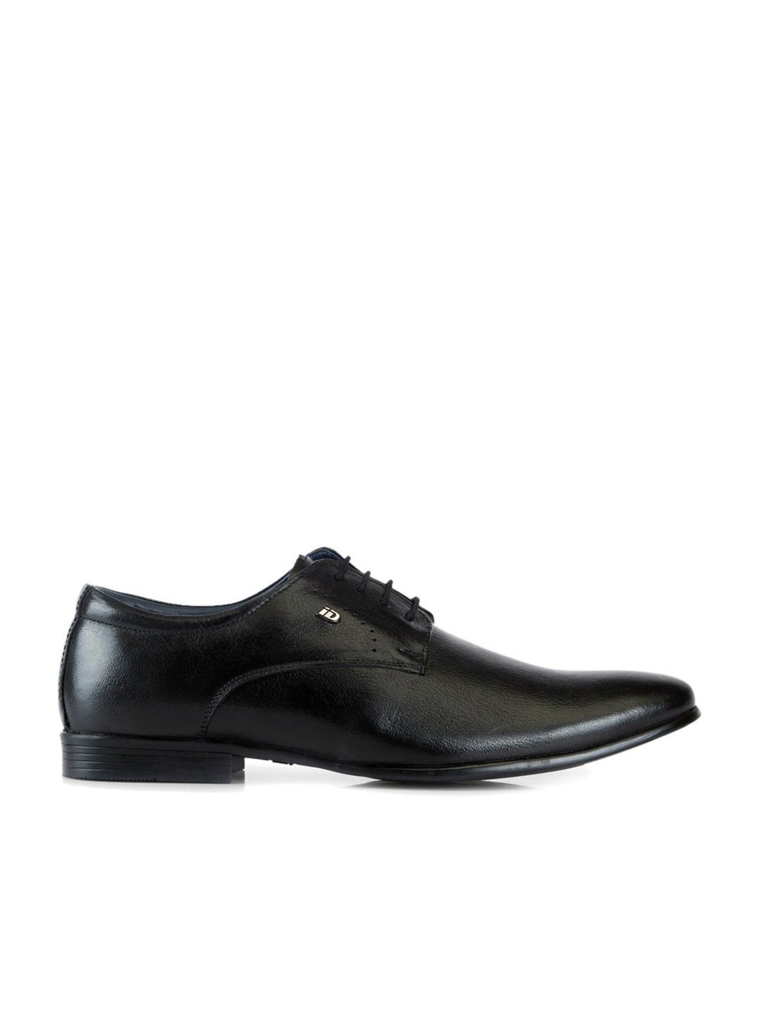 ID Men's Black Oxford Shoes