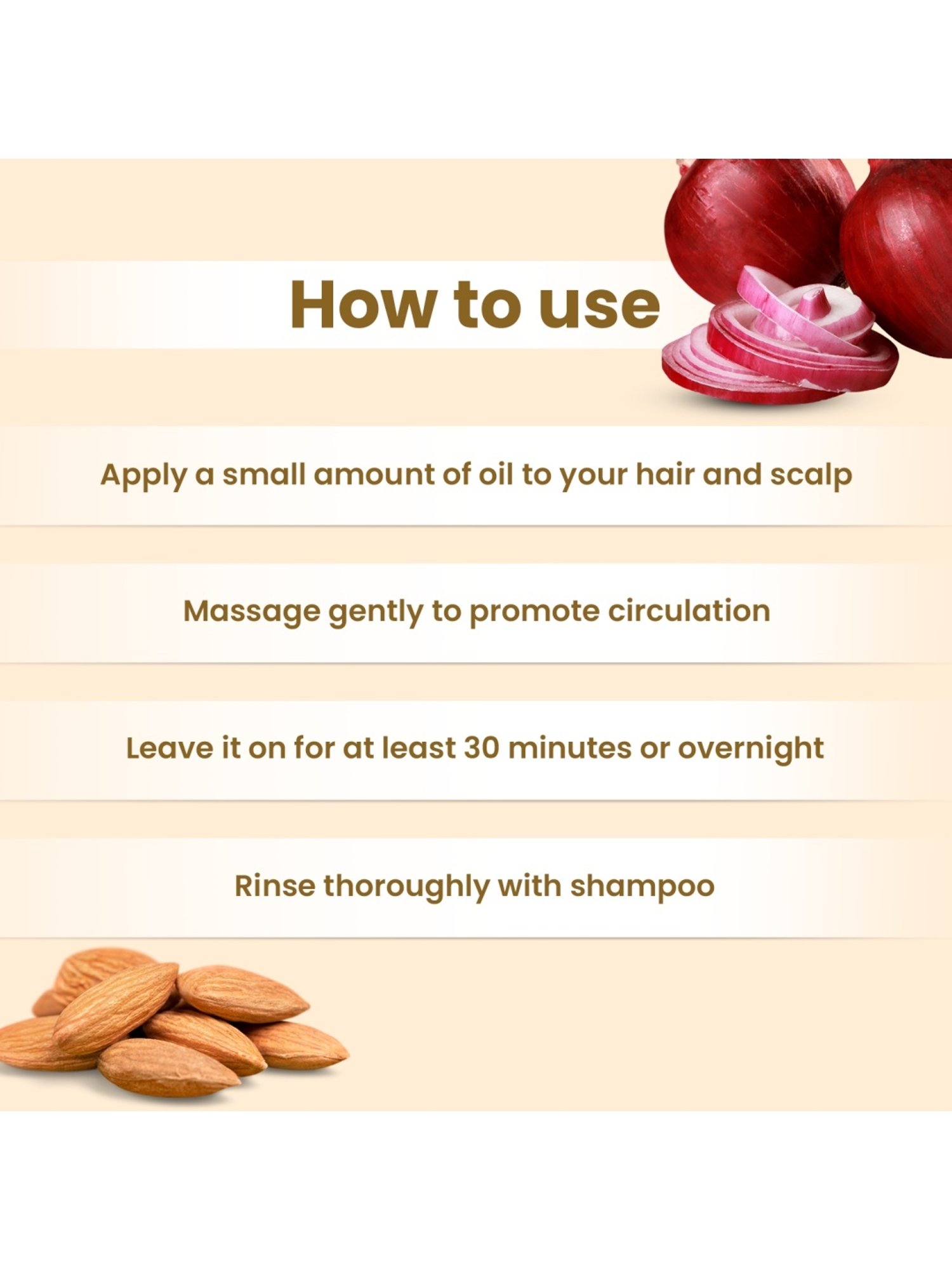 Earthraga Deep Nourishment Onion Hair Oil - 100 ml