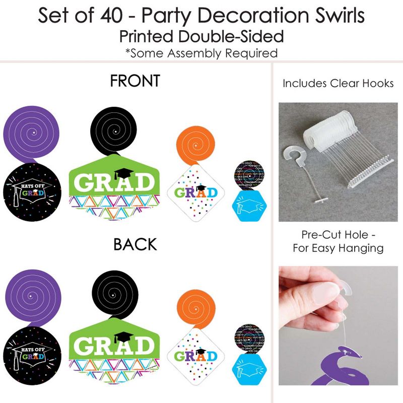 Big Dot of Happiness Senior Strong - Hanging Porch Class of 2021 Graduation Party Outdoor Decorations - Front Door Decor - 1 Piece Sign