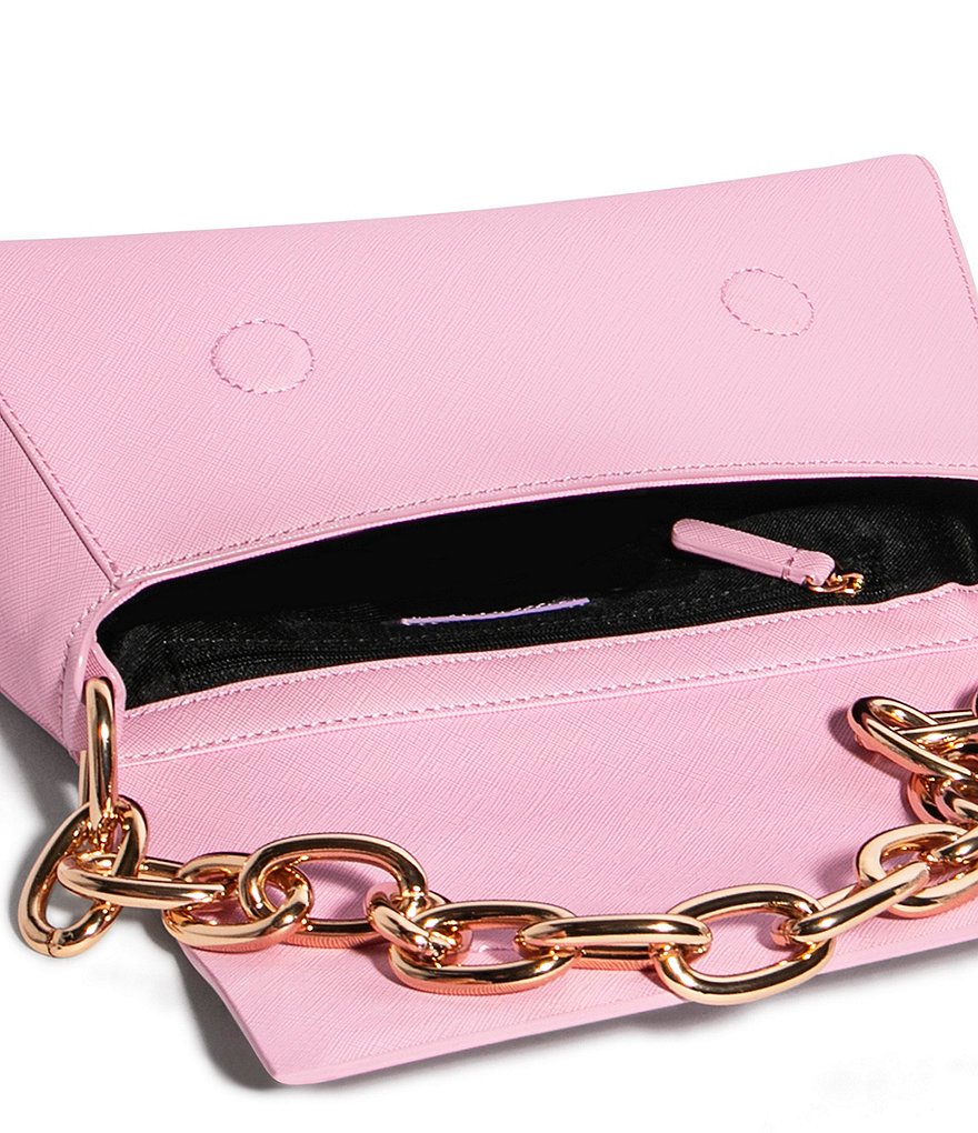 House of Want How We Fashion Vegan Leather Chain Strap Shoulder Bag