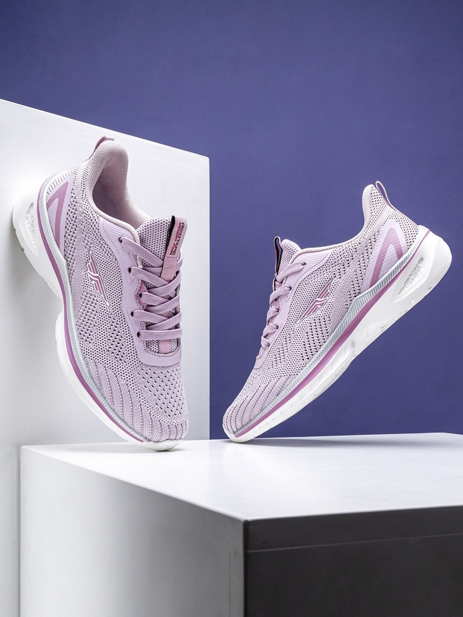 Red Tape Women's Purple Running Shoes