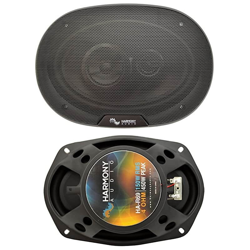 HA-R69 Car Stereo Rhythm Series 6x9 Replacement 450W Speakers