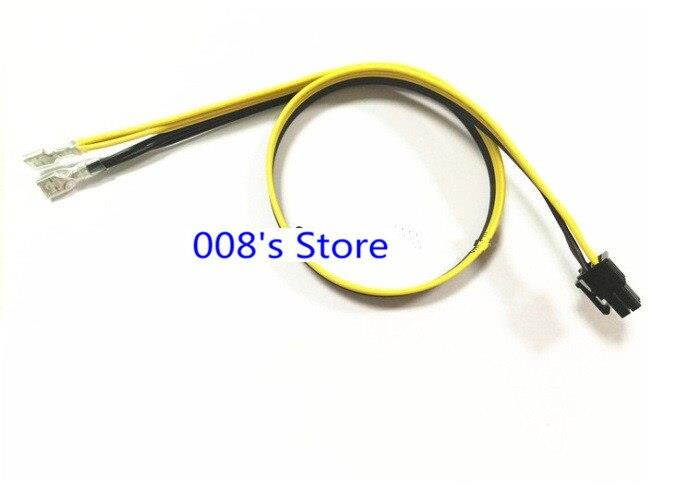 New Mining Machine Switch Line For DELL 2950 1470W Server Power Supply Graphics Card 6pin Male Connection Cable 50CM 18AWG